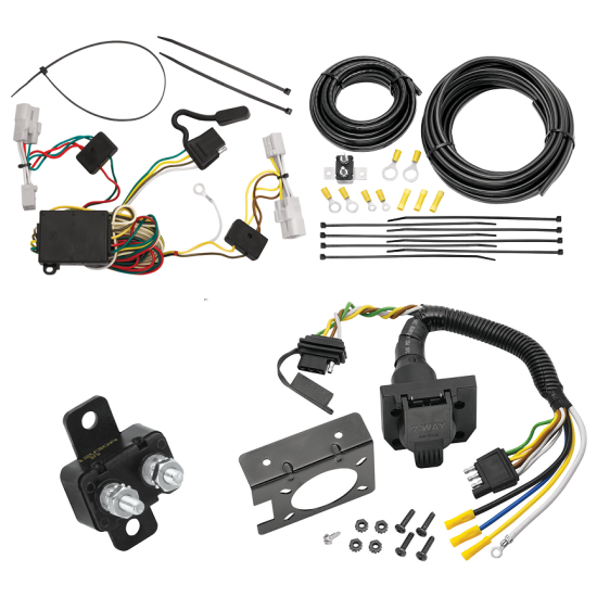 For 2001-2003 Toyota Highlander 7-Way RV Wiring kit by: Tekonsha For 2001-2003 Toyota Highlander 7-Way RV Wiring By Tekonsha