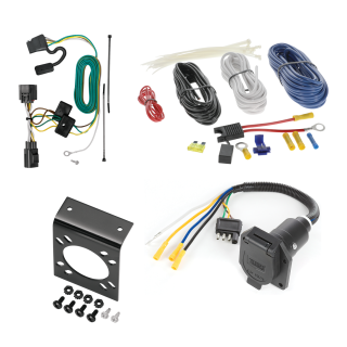 For 2007-2017 Jeep Wrangler 7-Way RV Wiring kit by: Tekonsha For 2007-2017 Jeep Wrangler 7-Way RV Wiring (Excludes: w/Right Hand Drive & Limited Edition Models) By Tekonsha