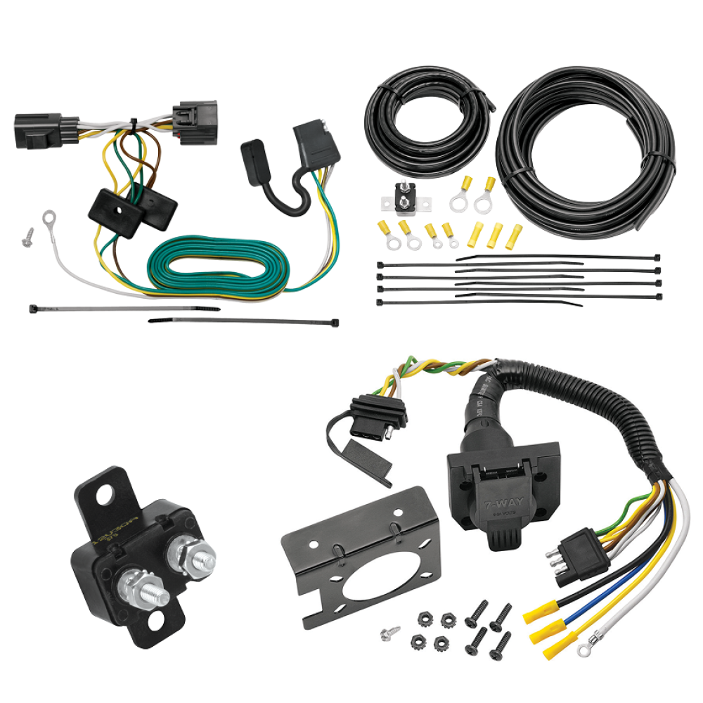 For 2007-2017 Jeep Wrangler 7-Way RV Wiring kit by: Tekonsha For 2007-2017 Jeep Wrangler 7-Way RV Wiring (Excludes: w/Right Hand Drive & Limited Edition Models) By Tekonsha