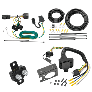 For 2007-2017 Jeep Wrangler 7-Way RV Wiring (Excludes: w/Right Hand Drive & Limited Edition Models) By Tekonsha