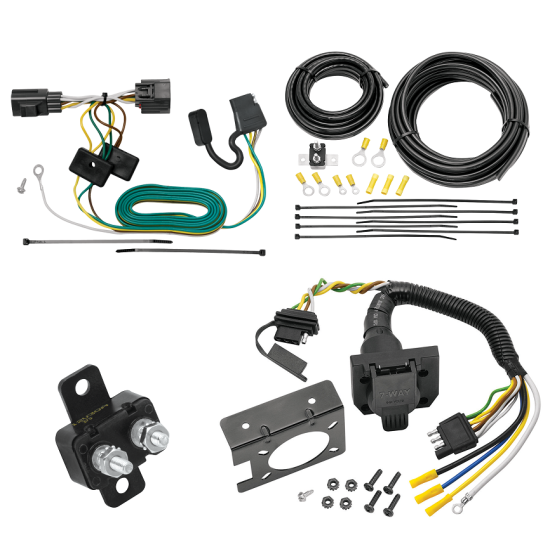 For 2007-2017 Jeep Wrangler 7-Way RV Wiring kit by: Tekonsha For 2007-2017 Jeep Wrangler 7-Way RV Wiring (Excludes: w/Right Hand Drive & Limited Edition Models) By Tekonsha