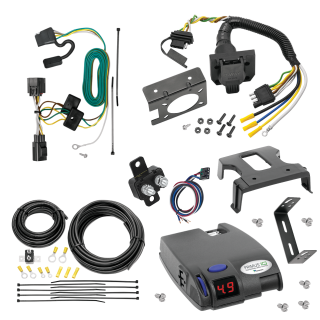 For 2007-2017 Jeep Wrangler 7-Way RV Wiring kit by: Tekonsha For 2007-2017 Jeep Wrangler 7-Way RV Wiring + Tekonsha Primus IQ Brake Control (Excludes: w/Right Hand Drive & Limited Edition Models) By Tekonsha
