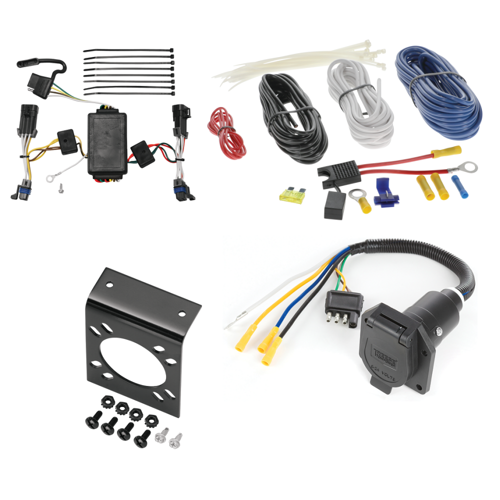 For 2002-2007 Saturn Vue 7-Way RV Wiring kit by: Tekonsha For 2002-2007 Saturn Vue 7-Way RV Wiring By Tekonsha