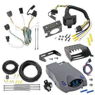 For 2007-2010 Jeep Grand Cherokee 7-Way RV Wiring kit by: Tekonsha For 2007-2010 Jeep Grand Cherokee 7-Way RV Wiring + Tekonsha Prodigy P2 Brake Control By Tekonsha