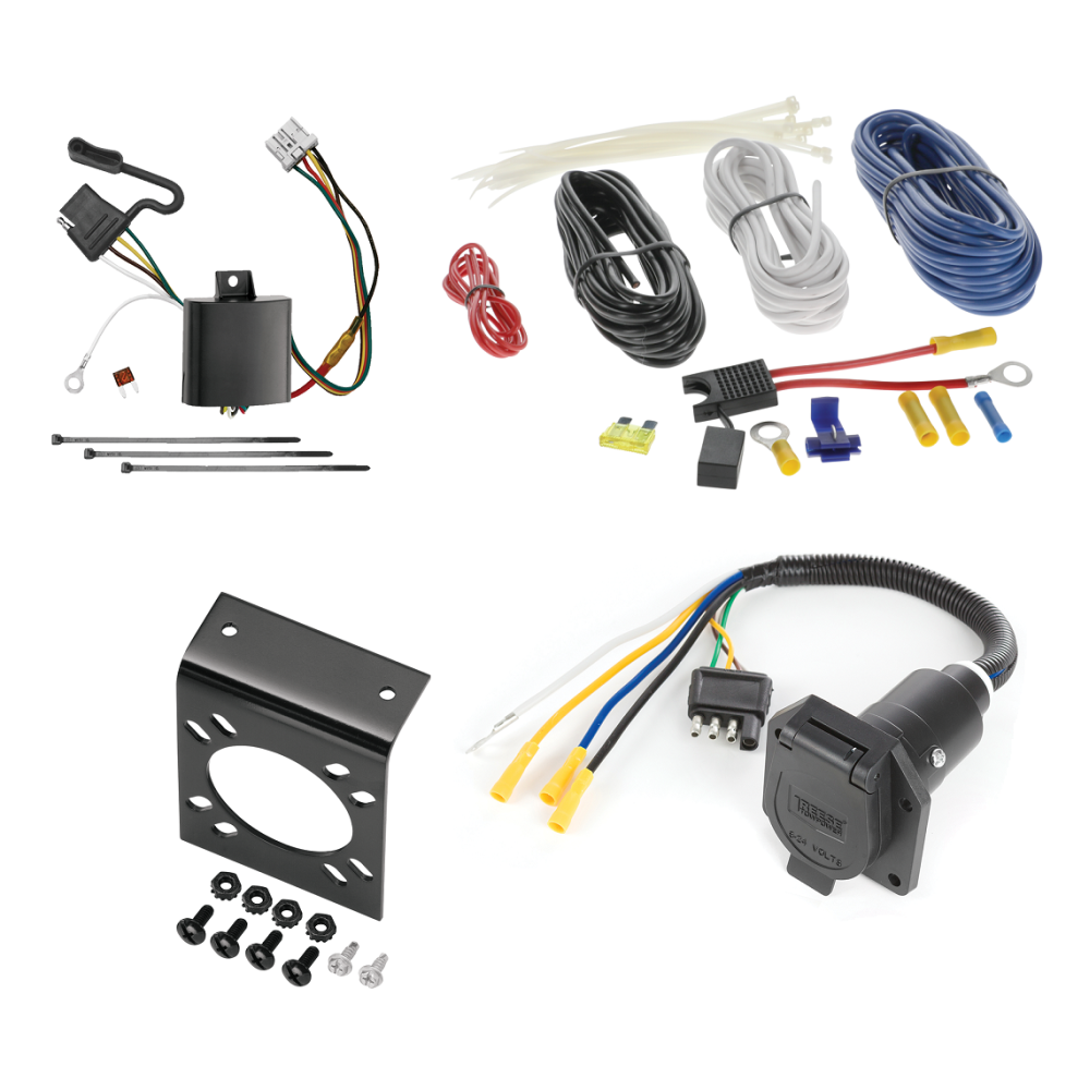 For 2005-2010 Honda Odyssey 7-Way RV Wiring kit by: Tekonsha For 2005-2010 Honda Odyssey 7-Way RV Wiring By Tekonsha