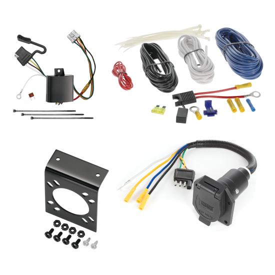 For 2005-2010 Honda Odyssey 7-Way RV Wiring kit by: Tekonsha For 2005-2010 Honda Odyssey 7-Way RV Wiring By Tekonsha