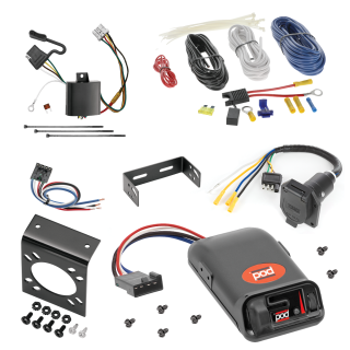 For 2005-2010 Honda Odyssey 7-Way RV Wiring kit by: Tekonsha For 2005-2010 Honda Odyssey 7-Way RV Wiring + Pro Series POD Brake Control + Generic BC Wiring Adapter By Tekonsha