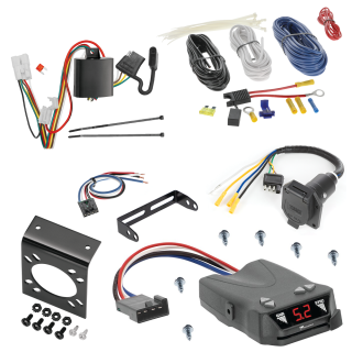 For 2009-2022 Subaru Forester 7-Way RV Wiring kit by: Tekonsha For 2009-2022 Subaru Forester 7-Way RV Wiring + Tekonsha Brakeman IV Brake Control + Generic BC Wiring Adapter By Tekonsha