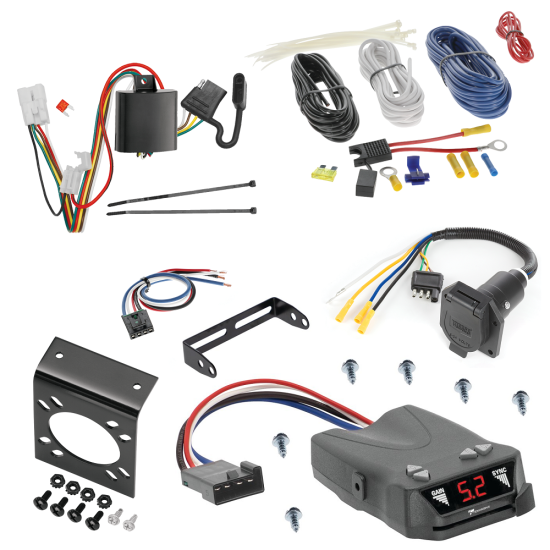 For 2010-2019 Subaru Outback 7-Way RV Wiring kit by: Tekonsha For 2010-2019 Subaru Outback 7-Way RV Wiring + Tekonsha Brakeman IV Brake Control + Generic BC Wiring Adapter (For Wagon, Except Sport Models) By Tekonsha