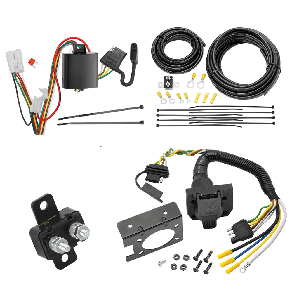 For 2016-2024 Subaru Crosstrek 7-Way RV Wiring kit by: Tekonsha For 2016-2024 Subaru Crosstrek 7-Way RV Wiring (Excludes: Hybrid Models) By Tekonsha