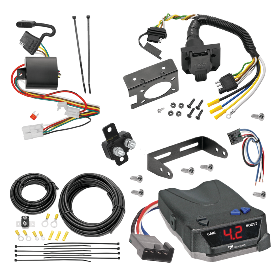 For 2020-2021 Subaru Outback 7-Way RV Wiring kit by: Tekonsha For 2020-2021 Subaru Outback 7-Way RV Wiring + Tekonsha BRAKE-EVN Brake Control + Generic BC Wiring Adapter (For Wagon Models) By Tekonsha