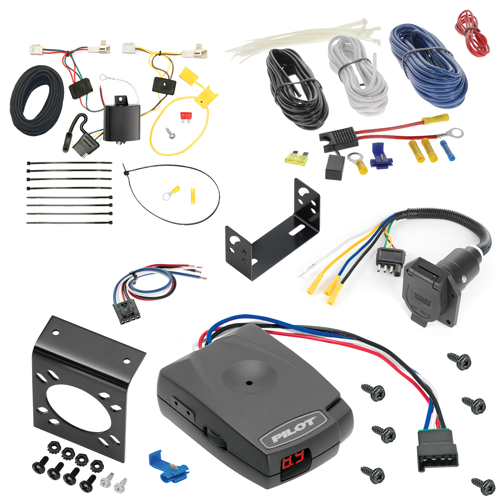 Carlson 17468 Small Parking Brake Hardware Kit - Replacement Springs, Pins & Clips