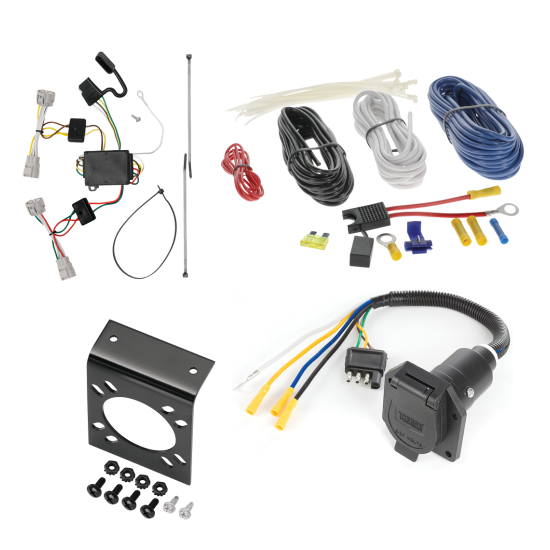 For 2005-2015 Toyota Tacoma 7-Way RV Wiring By Tekonsha