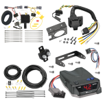 For 2011-2013 KIA Sorento 7-Way RV Wiring + Tekonsha BRAKE-EVN Brake Control + Generic BC Wiring Adapter (For w/I4 Engine Models) By Tekonsha