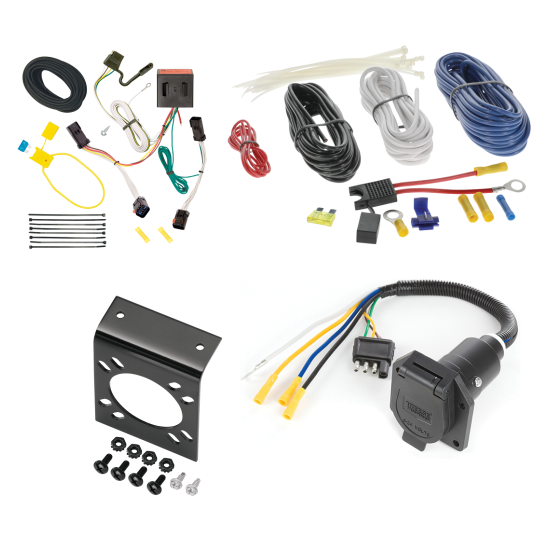 For 2002-2007 Jeep Liberty 7-Way RV Wiring kit by: Tekonsha For 2002-2007 Jeep Liberty 7-Way RV Wiring By Tekonsha