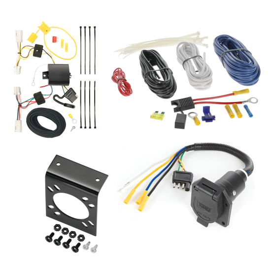 For 2011-2019 Mitsubishi Outlander Sport 7-Way RV Wiring kit by: Tekonsha For 2011-2019 Mitsubishi Outlander Sport 7-Way RV Wiring By Tekonsha