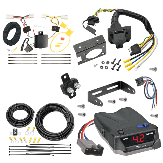 For 2011-2024 Mitsubishi RVR 7-Way RV Wiring kit by: Tekonsha For 2011-2024 Mitsubishi RVR 7-Way RV Wiring + Tekonsha BRAKE-EVN Brake Control + Generic BC Wiring Adapter (For (Canada Only) Models) By Tekonsha