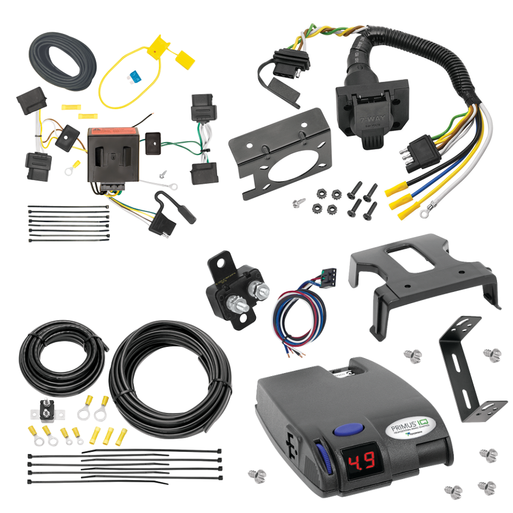 For 2005-2011 Mercury Mariner 7-Way RV Wiring kit by: Tekonsha For 2005-2011 Mercury Mariner 7-Way RV Wiring + Tekonsha Primus IQ Brake Control By Tekonsha