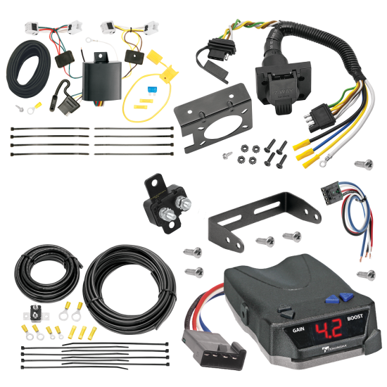 For 2013-2021 Nissan NV200 7-Way RV Wiring kit by: Tekonsha For 2013-2021 Nissan NV200 7-Way RV Wiring + Tekonsha BRAKE-EVN Brake Control + Generic BC Wiring Adapter By Tekonsha
