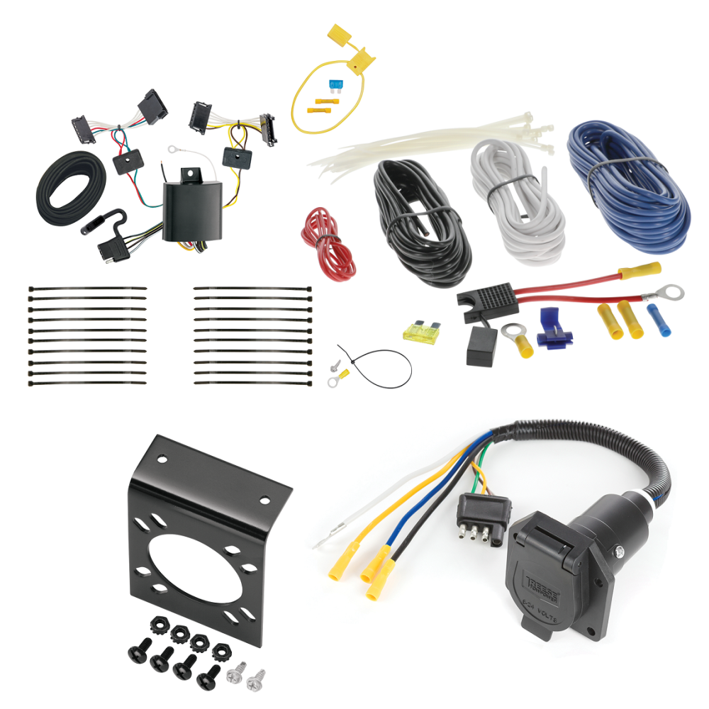For 2007-2018 Mercedes Sprinter 7-Way RV Wiring kit by: Tekonsha For 2007-2018 Mercedes-Benz Sprinter 7-Way RV Wiring By Tekonsha