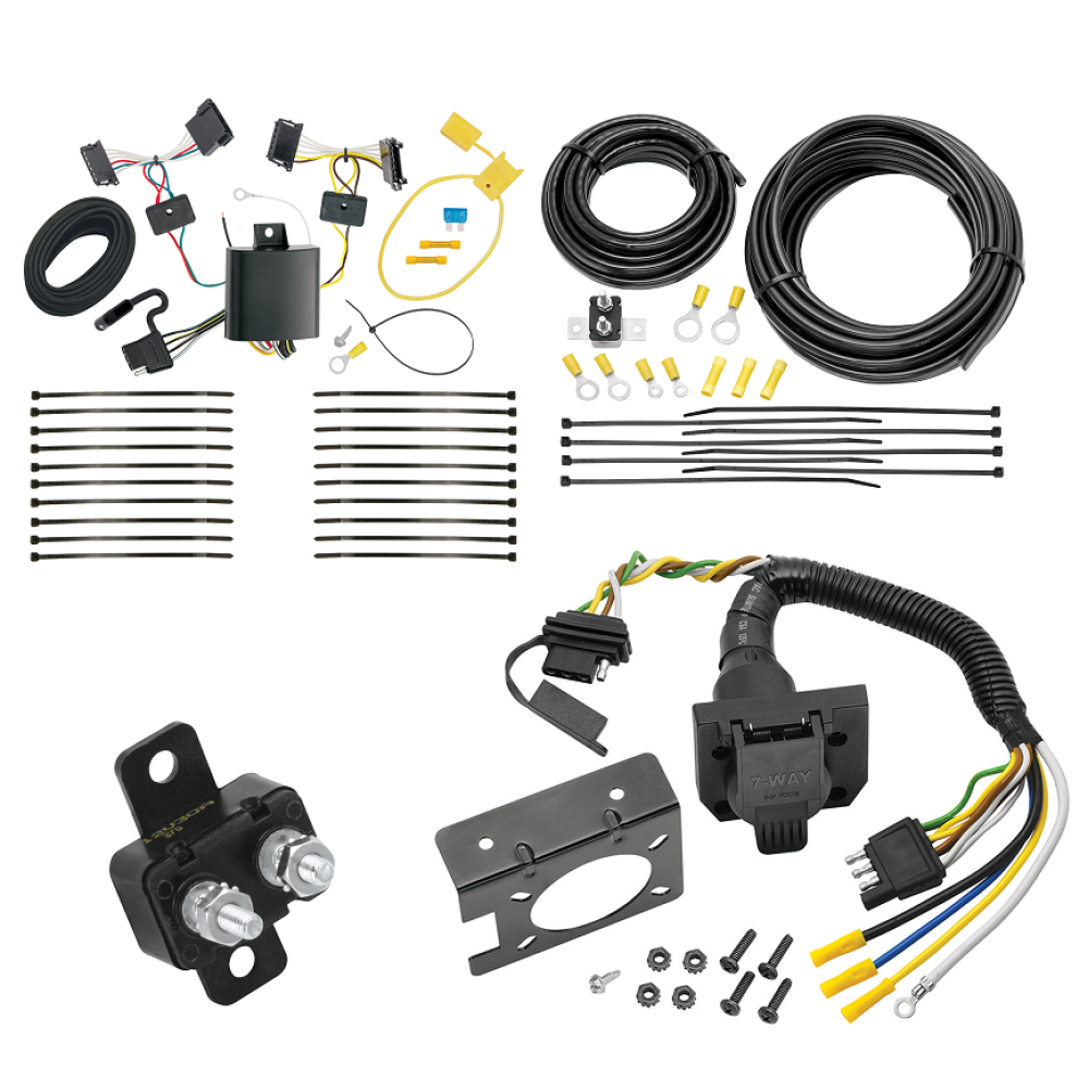 For 2010-2011 Mercedes Sprinter 2500 7-Way RV Wiring kit by: Tekonsha For 2010-2011 Mercedes-Benz Sprinter 2500 7-Way RV Wiring By Tekonsha