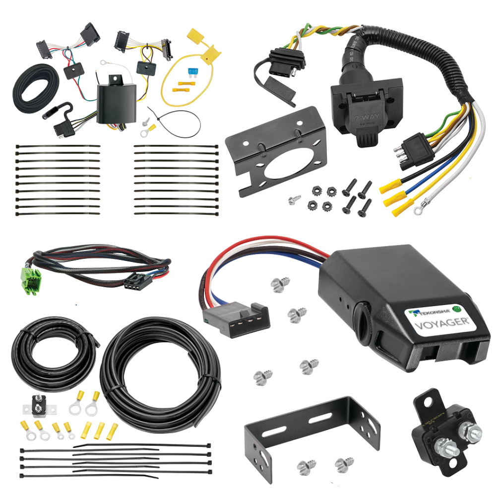 For 2010-2011 Mercedes Sprinter 2500 7-Way RV Wiring kit by: Tekonsha For 2010-2011 Mercedes-Benz Sprinter 2500 7-Way RV Wiring + Tekonsha Voyager Brake Control + Plug & Play BC Adapter By Tekonsha