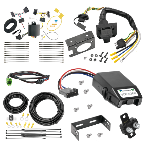 For 2010-2011 Mercedes Sprinter 2500 7-Way RV Wiring kit by: Tekonsha For 2010-2011 Mercedes-Benz Sprinter 2500 7-Way RV Wiring + Tekonsha Voyager Brake Control + Plug & Play BC Adapter By Tekonsha