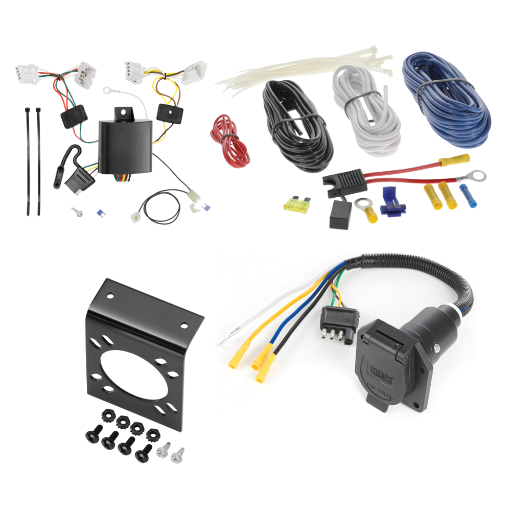 For 2015-2024 Nissan Murano 7-Way RV Wiring kit by: Tekonsha For 2015-2024 Nissan Murano 7-Way RV Wiring By Tekonsha