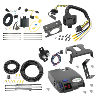 For 2012-2017 Volkswagen Tiguan 7-Way RV Wiring kit by: Tekonsha For 2012-2017 Volkswagen Tiguan 7-Way RV Wiring + Tekonsha Primus IQ Brake Control By Tekonsha