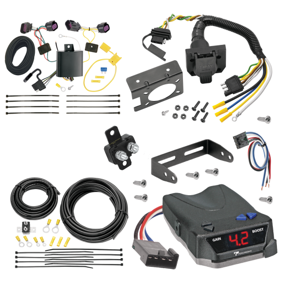 For 2015-2023 RAM ProMaster City 7-Way RV Wiring kit by: Tekonsha For 2015-2023 RAM ProMaster City 7-Way RV Wiring + Tekonsha BRAKE-EVN Brake Control + Generic BC Wiring Adapter By Tekonsha
