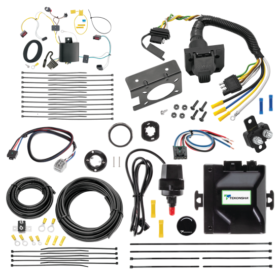 For 2014-2021 Jeep Grand Cherokee Prodigy iD Bluetooth Brake Control kit by: Tekonsha For 2014-2021 Jeep Grand Cherokee Tekonsha Prodigy iD Bluetooth Wireless Brake Control + Plug & Play BC Adapter + 7-Way RV Wiring By Tekonsha