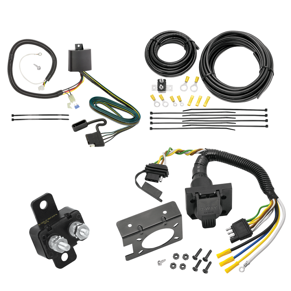 For 2017-2022 Honda CR-V 7-Way RV Wiring kit by: Tekonsha For 2017-2022 Honda CR-V 7-Way RV Wiring By Tekonsha
