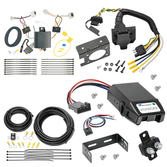 For 2017-2021 Mazda CX-5 7-Way RV Wiring kit by: Tekonsha For 2017-2021 Mazda CX-5 7-Way RV Wiring + Tekonsha Voyager Brake Control + Generic BC Wiring Adapter (For All Styles Models) By Tekonsha