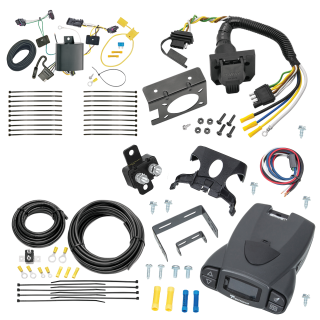 For 2017-2024 Jeep Compass 7-Way RV Wiring kit by: Tekonsha For 2017-2024 Jeep Compass 7-Way RV Wiring + Tekonsha Prodigy P3 Brake Control (For (New Body Style) Models) By Tekonsha