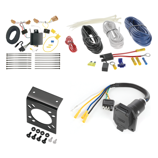 For 2018-2024 Volkswagen Atlas 7-Way RV Wiring kit by: Tekonsha For 2018-2024 Volkswagen Atlas 7-Way RV Wiring (Excludes: Cross Sport Models) By Tekonsha