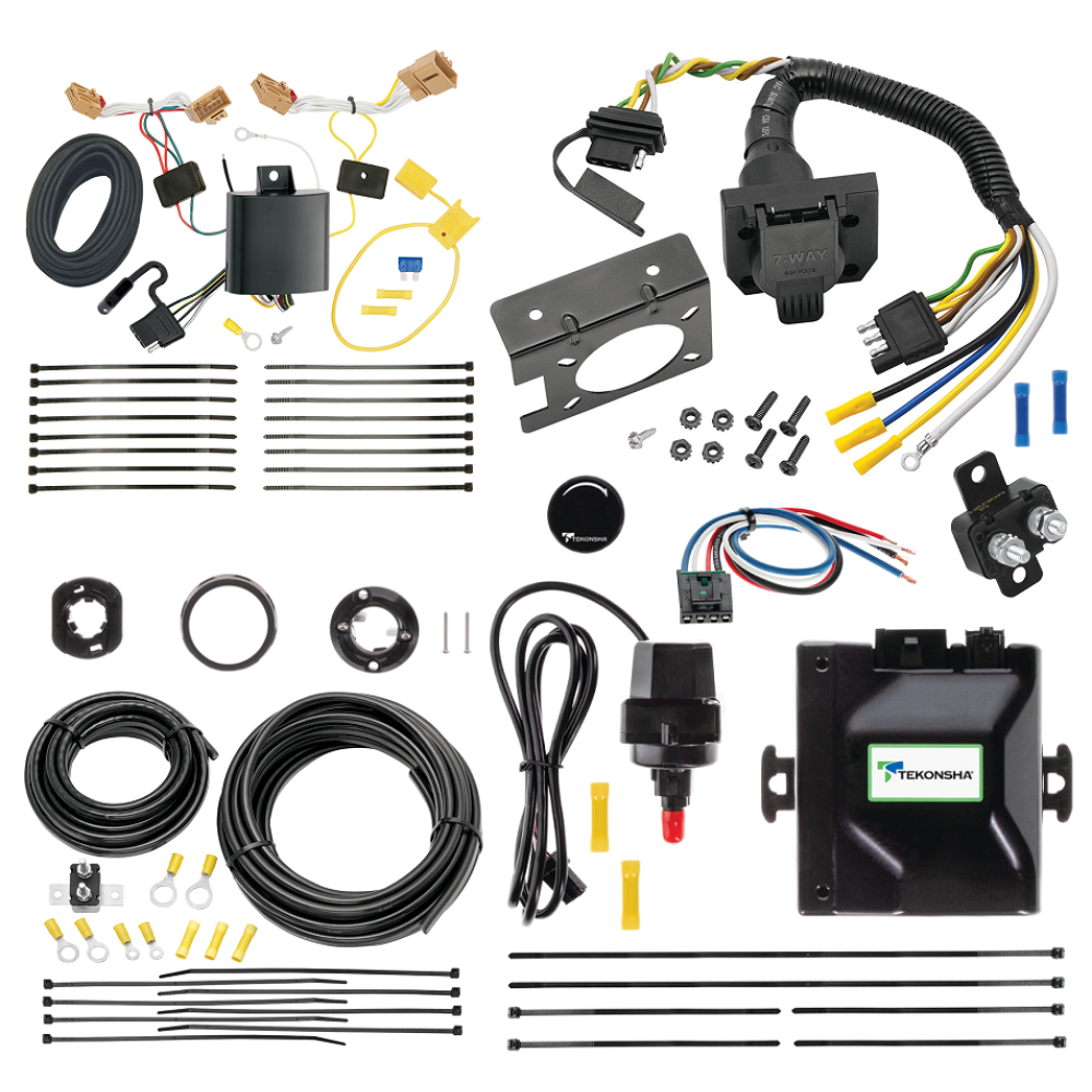 For 2021-2024 Volkswagen Atlas Prodigy iD Bluetooth Brake Control kit by: Tekonsha For 2021-2024 Volkswagen Atlas Tekonsha Prodigy iD Bluetooth Wireless Brake Control + 7-Way RV Wiring (Excludes: Cross Sport Models) By Tekonsha