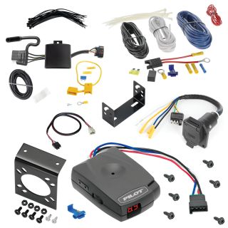 For 2020-2024 KIA Telluride 7-Way RV Wiring kit by: Tekonsha For 2020-2024 KIA Telluride 7-Way RV Wiring + Pro Series Pilot Brake Control + Plug & Play BC Adapter By Tekonsha