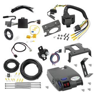 For 2022-2024 Hyundai Santa Cruz 7-Way RV Wiring kit by: Tekonsha For 2022-2024 Hyundai Santa Cruz 7-Way RV Wiring + Tekonsha Primus IQ Brake Control + Plug & Play BC Adapter By Tekonsha