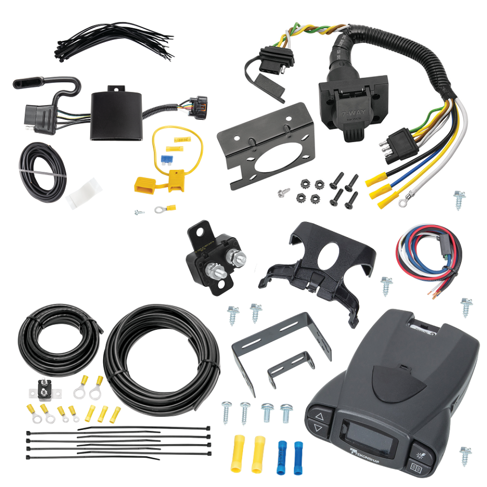 For 2022-2024 KIA Carnival 7-Way RV Wiring kit by: Tekonsha For 2022-2024 KIA Carnival 7-Way RV Wiring + Tekonsha Prodigy P3 Brake Control By Tekonsha