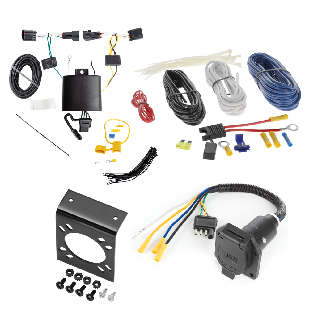 For 2018-2022 Land Rover Range Rover Velar 7-Way RV Wiring kit by: Tekonsha For 2018-2022 Land Rover Range Rover Velar 7-Way RV Wiring By Tekonsha