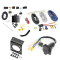 For 2018-2024 Jeep Wrangler 7-Way RV Wiring kit by: Tekonsha For 2018-2024 Jeep Wrangler 7-Way RV Wiring (For JL (New Body Style) Models) By Tekonsha