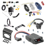 For 2018-2024 Jeep Wrangler 7-Way RV Wiring kit by: Tekonsha For 2018-2024 Jeep Wrangler 7-Way RV Wiring + Tekonsha Brakeman IV Brake Control + Plug & Play BC Adapter (For JL (New Body Style) Models) By Tekonsha