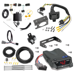 For 2018-2024 Jeep Wrangler 7-Way RV Wiring kit by: Tekonsha For 2018-2024 Jeep Wrangler 7-Way RV Wiring + Tekonsha BRAKE-EVN Brake Control + Plug & Play BC Adapter (For JL (New Body Style) Models) By Tekonsha