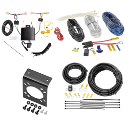 For 2019-2024 Toyota RAV4 7 Pin Trailer Wiring RV 7 Way Trailer Plug By Tekonsha