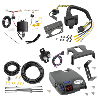 For 2019-2024 Toyota RAV4 7-Way RV Wiring kit by: Tekonsha For 2019-2024 Toyota RAV4 7-Way RV Wiring + Tekonsha Primus IQ Brake Control By Tekonsha