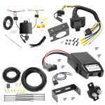 For 2019-2024 Toyota RAV4 7-Way RV Wiring kit by: Tekonsha For 2019-2024 Toyota RAV4 7-Way RV Wiring + Tekonsha Voyager Brake Control + Generic BC Wiring Adapter By Tekonsha