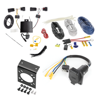 For 2019-2024 Lincoln Nautilus 7-Way RV Wiring kit by: Tekonsha For 2019-2024 Lincoln Nautilus 7-Way RV Wiring By Tekonsha