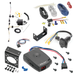 For 2021-2024 KIA Seltos 7-Way RV Wiring + Pro Series Pilot Brake Control + Generic BC Wiring Adapter By Tekonsha