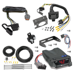 For 2022-2024 Nissan Pathfinder 7-Way RV Wiring kit by: Tekonsha For 2022-2024 Nissan Pathfinder 7-Way RV Wiring + Tekonsha BRAKE-EVN Brake Control + Generic BC Wiring Adapter By Tekonsha