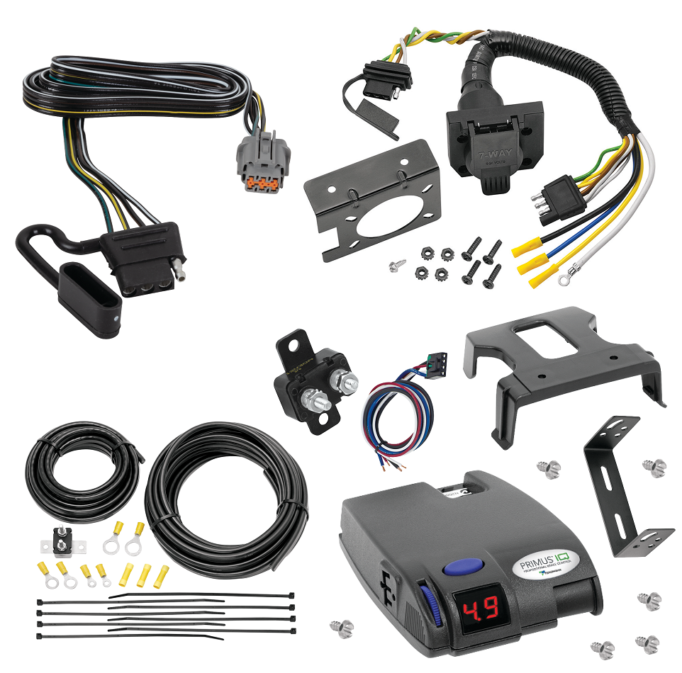 For 2022-2024 Nissan Pathfinder Trailer Brake Controller + 7